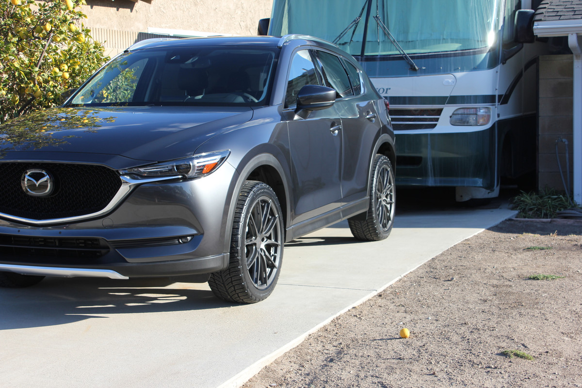 photo 2 Mazda CX-5 custom wheels   20x8.5, ET +35, tire size 245/45 R20. x ET 