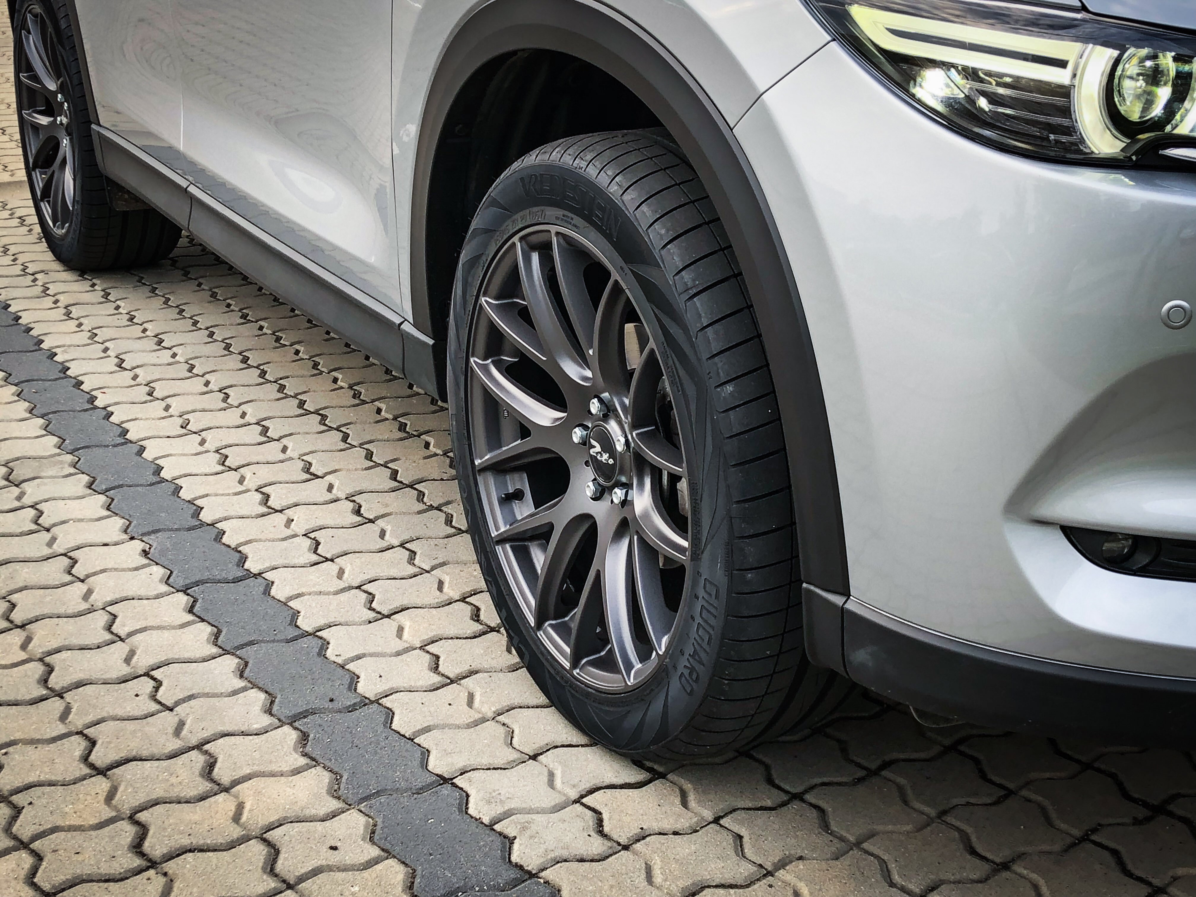 photo 6 Mazda CX-5 custom wheels Zito  935 Matt Grey 20x8.5, ET +40, tire size 255/45 R20. x ET
