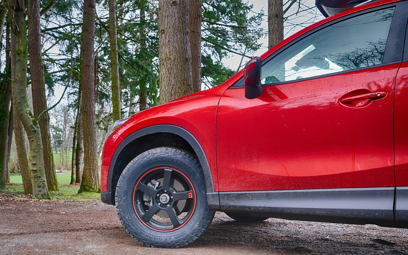 photo 2 Mazda CX-5 custom wheels 17x7.0, ET +40, tire size 245/65 R17. x ET