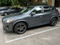 photo 1 Mazda CX-5 custom wheels   20x9.0, ET +35, tire size 245/45 R20. 20x10.0 ET+45 275/40 R20