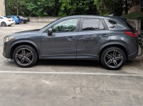 photo 2 Mazda CX-5 custom wheels   20x9.0, ET +35, tire size 245/45 R20. 20x10.0 ET+45 275/40 R20