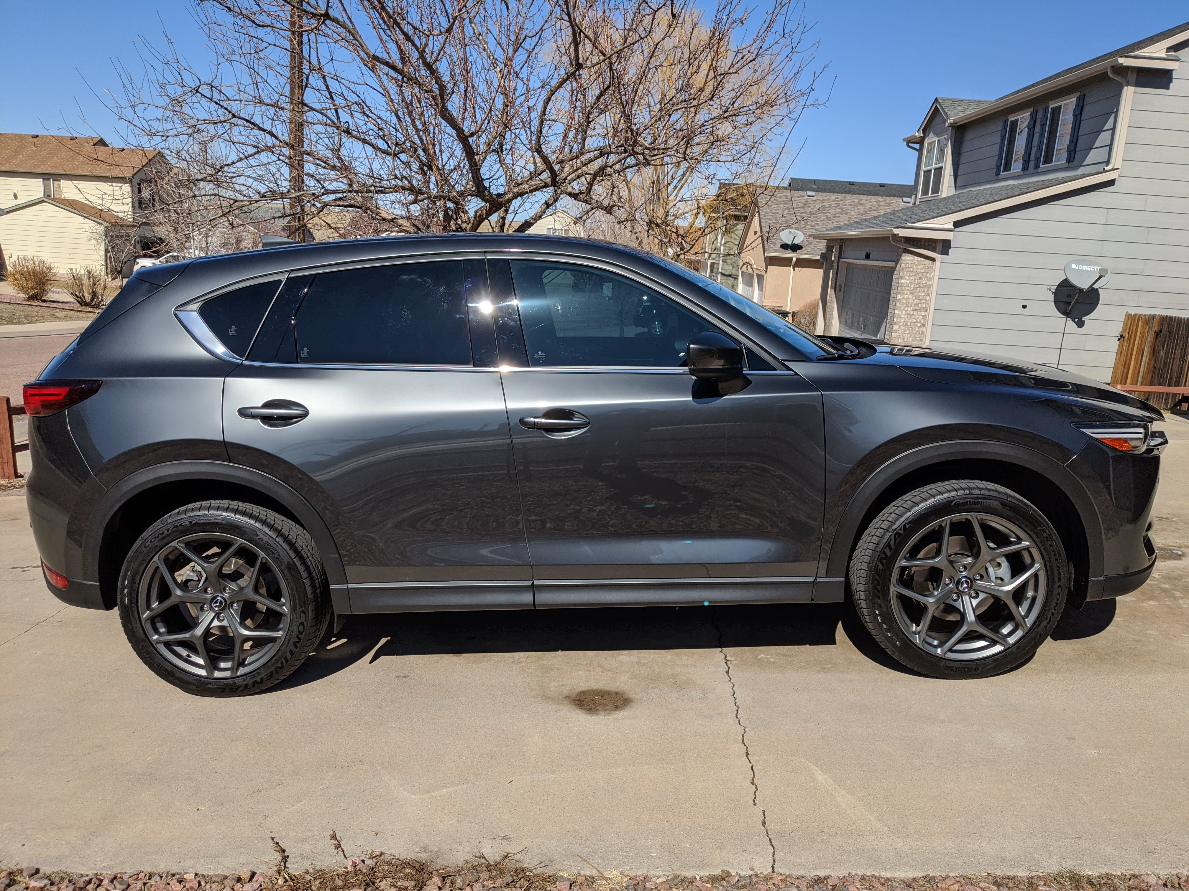 photo 1 Mazda CX-5 custom wheels   Mazda M012 20x8.5, ET +45, tire size 255/45 R20. x ET