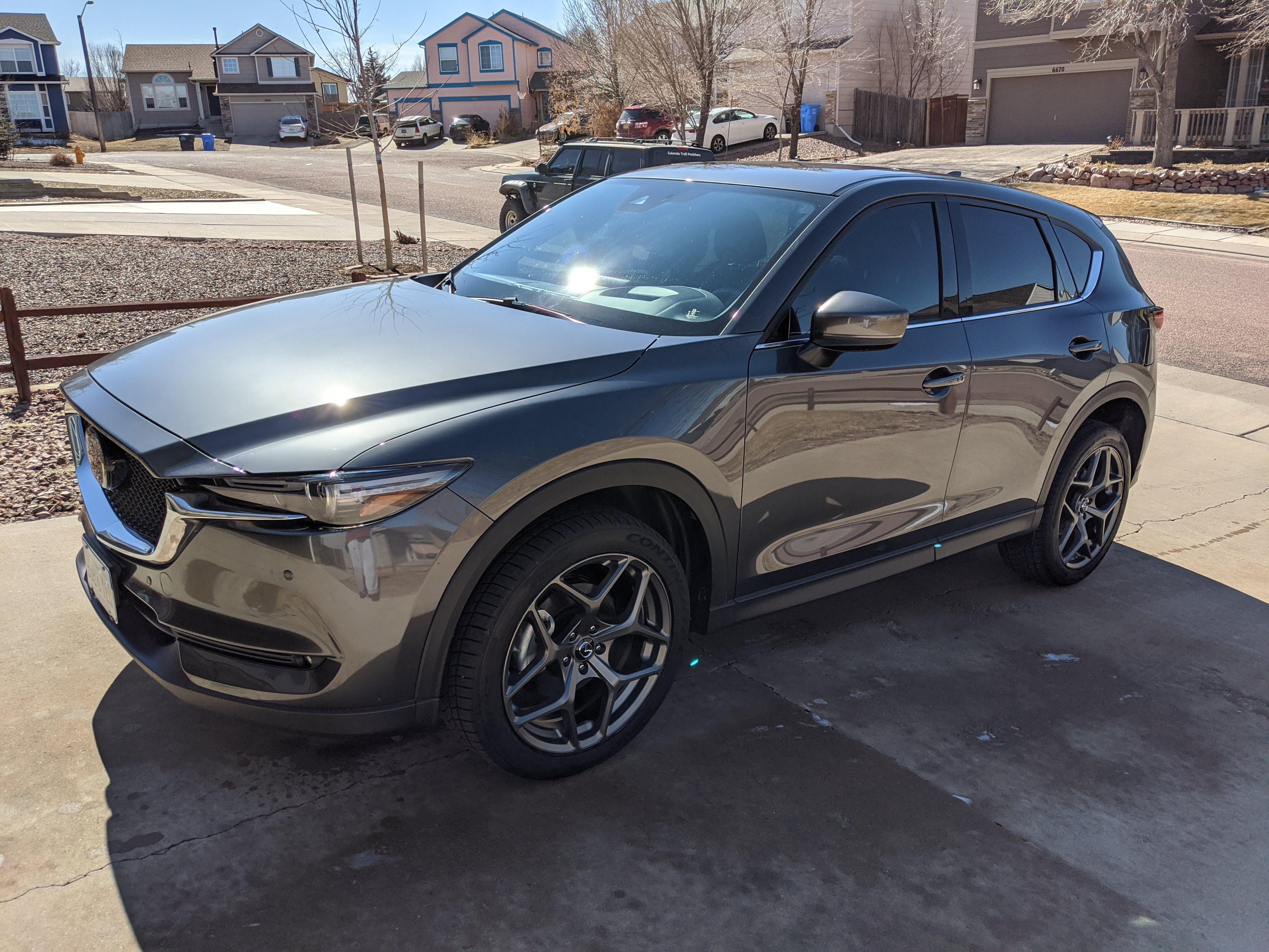 photo 2 Mazda CX-5 custom wheels   Mazda M012 20x8.5, ET +45, tire size 255/45 R20. x ET