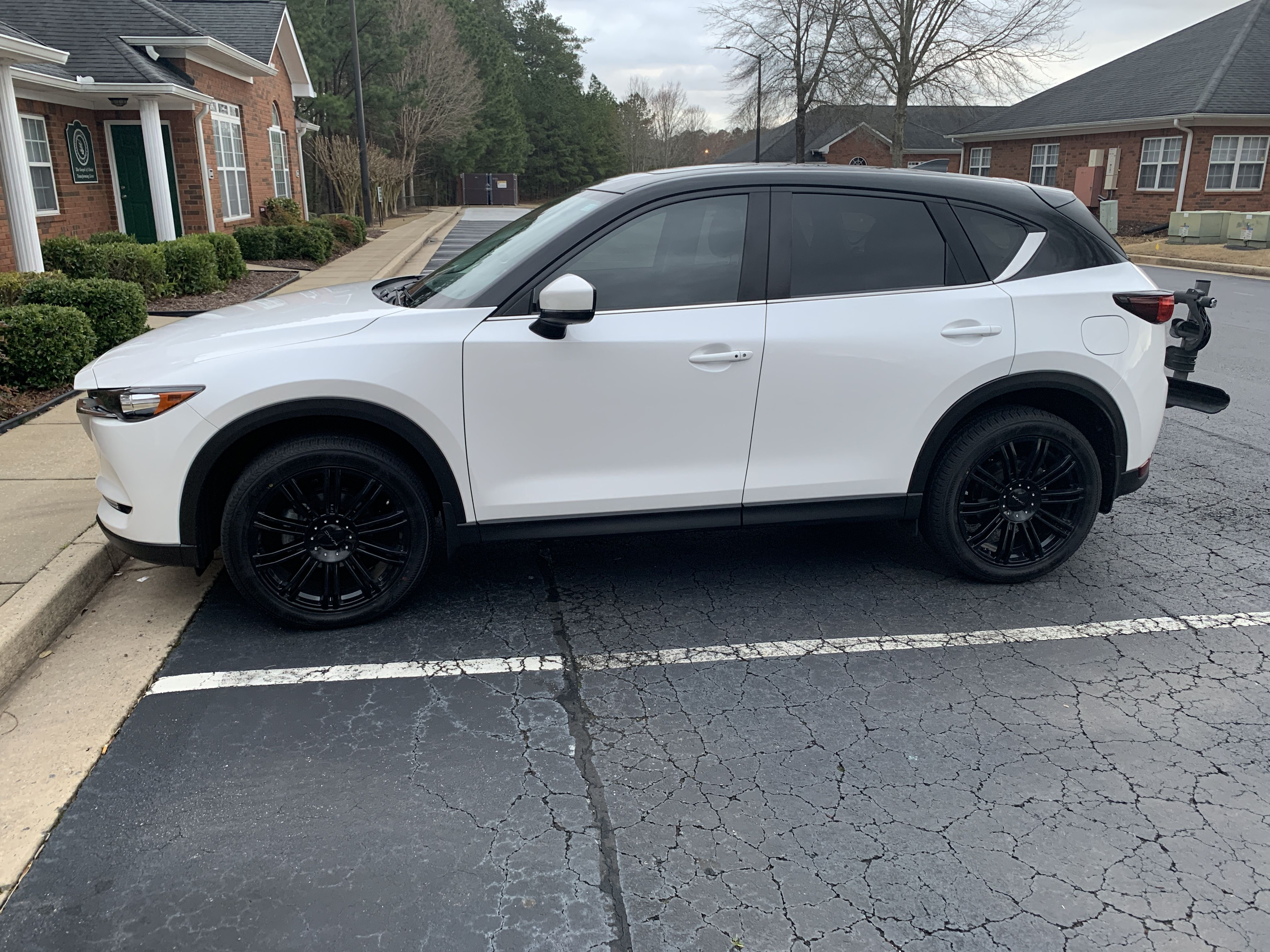 photo 1 Mazda CX-5 custom wheels 20x8.5, ET +35, tire size 255/45 R20. x ET