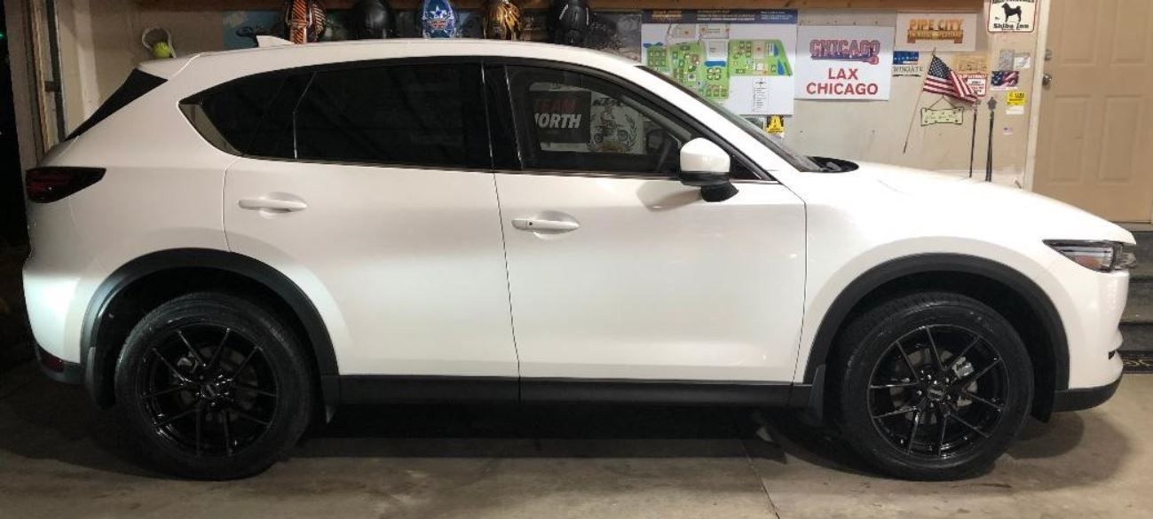 photo 1 Mazda CX-5 custom wheels  M27 19x8.0, ET +45, tire size 245/50 R19. x ET 