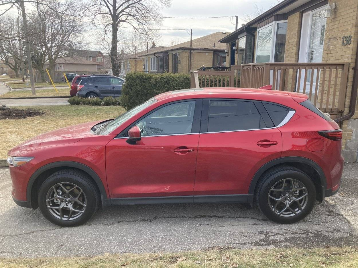 photo 1 Mazda CX-5 custom wheels Mazda M012 18x8.0, ET +45, tire size 245/54 R18. x ET