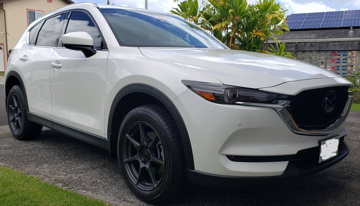 photo 1 Mazda CX-5 custom wheels   18x8.5, ET +45, tire size 245/55 R18. x ET 