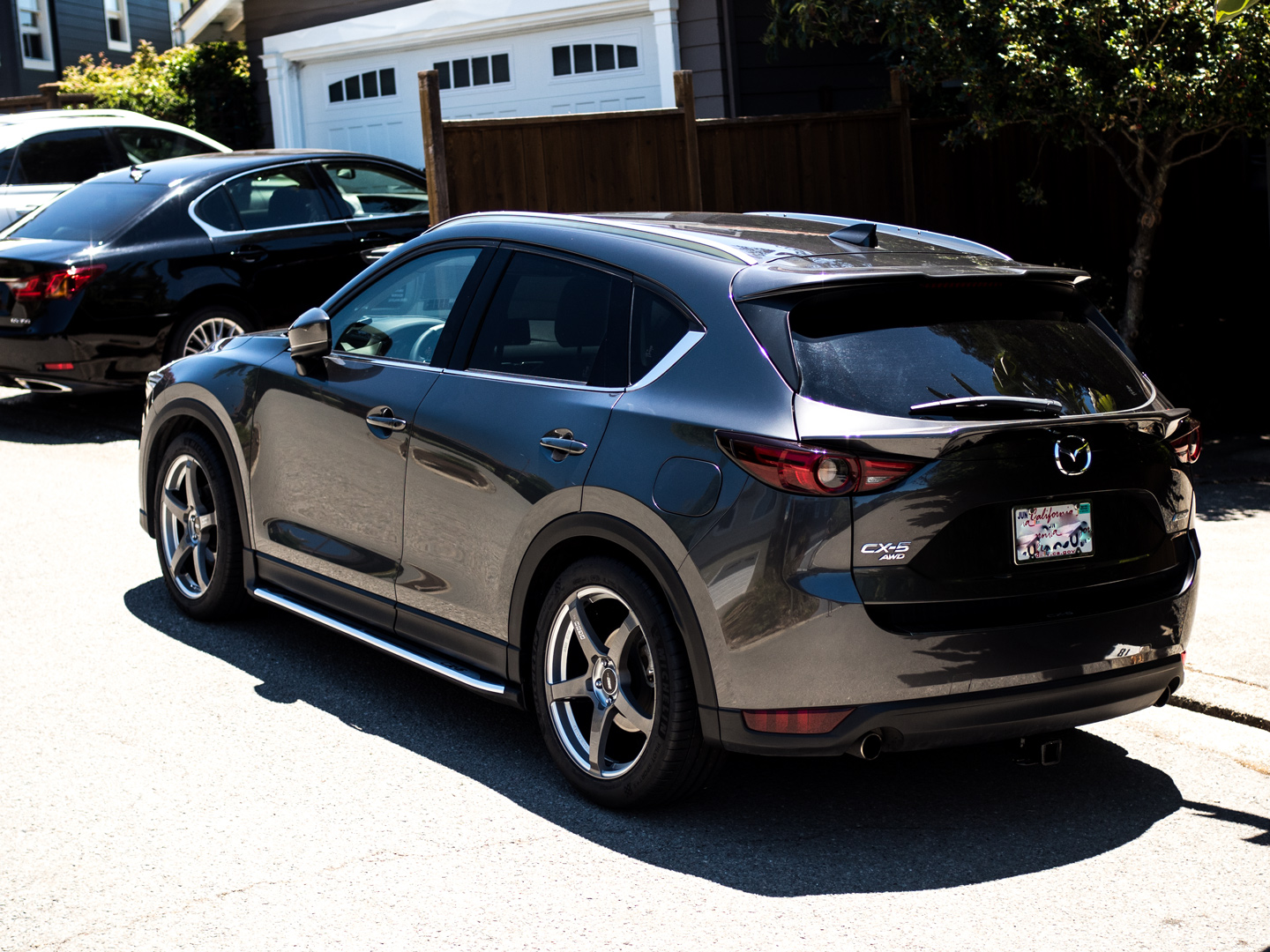 photo 2 Mazda CX-5 custom wheels F5 20x8.5, ET +45, tire size 255/45 R20. x ET