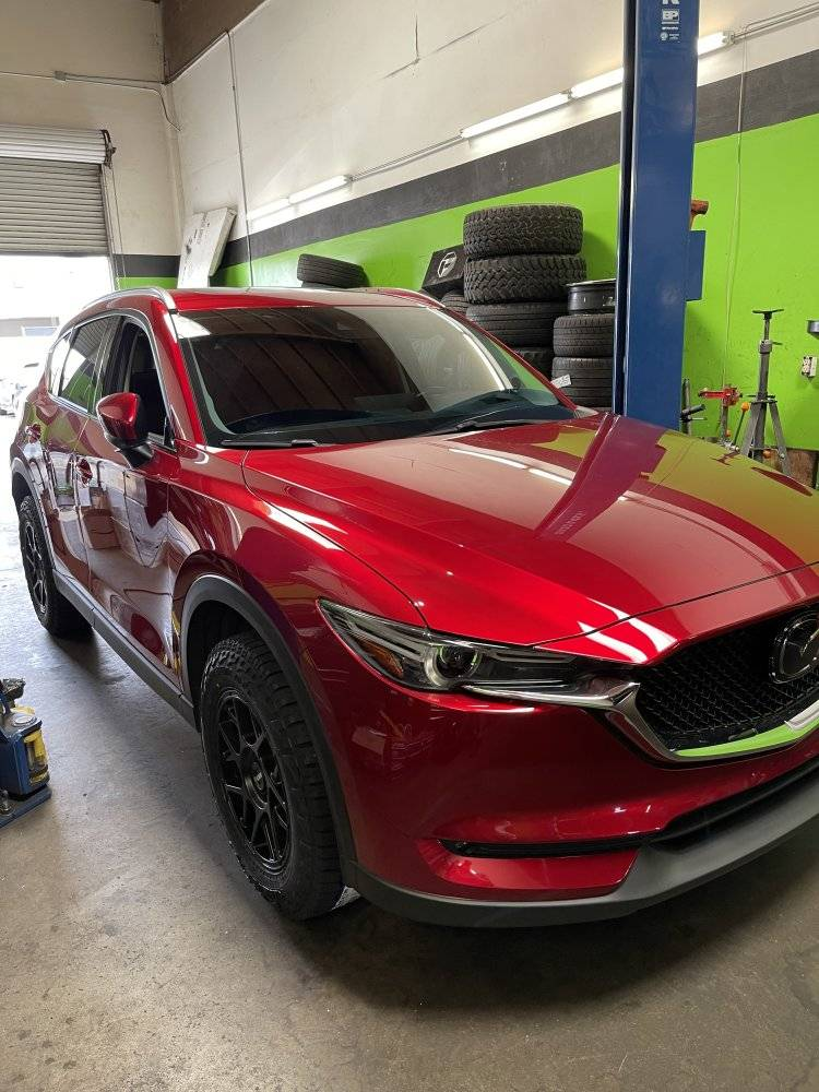 photo 1 Mazda CX-5 custom wheels   17x8.0, ET +38, tire size 245/65 R17. x ET