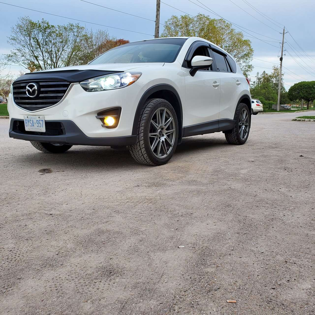 photo 1 Mazda CX-5 custom wheels 20x8.0, ET +35, tire size 255/45 R20. x ET
