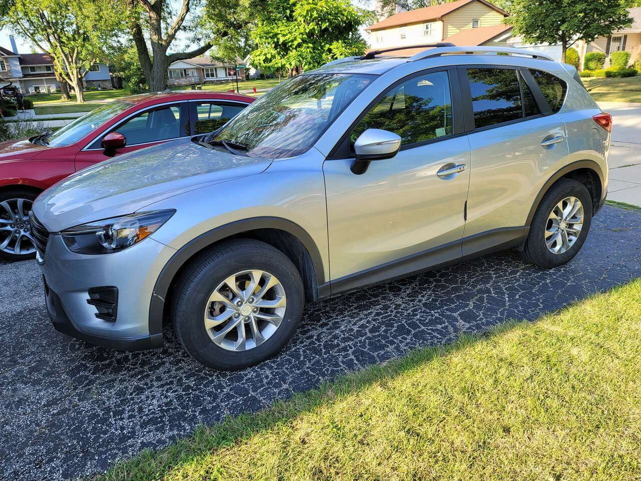 photo 1 Mazda CX-5 custom wheels  Santa Fe 17x7.0, ET +47, tire size 235/65 R17. x ET 