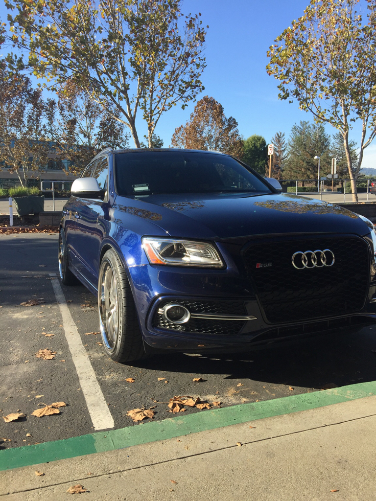 photo 1 Audi SQ5 custom wheels  vvs 082 22x10.5, ET +30, tire size X R22. x ET