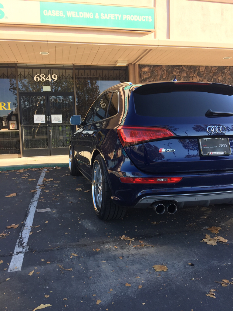 photo 2 Audi SQ5 custom wheels  vvs 082 22x10.5, ET +30, tire size X R22. x ET