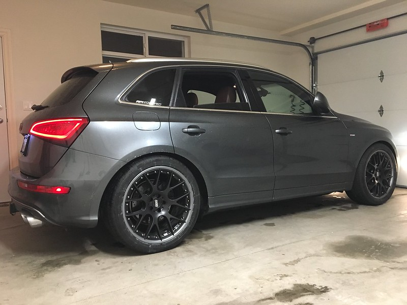 photo 1 Audi SQ5 custom wheels 21x9.0, ET +24, tire size 265/40 R21. 21x10.5 ET+17 295/35 R21