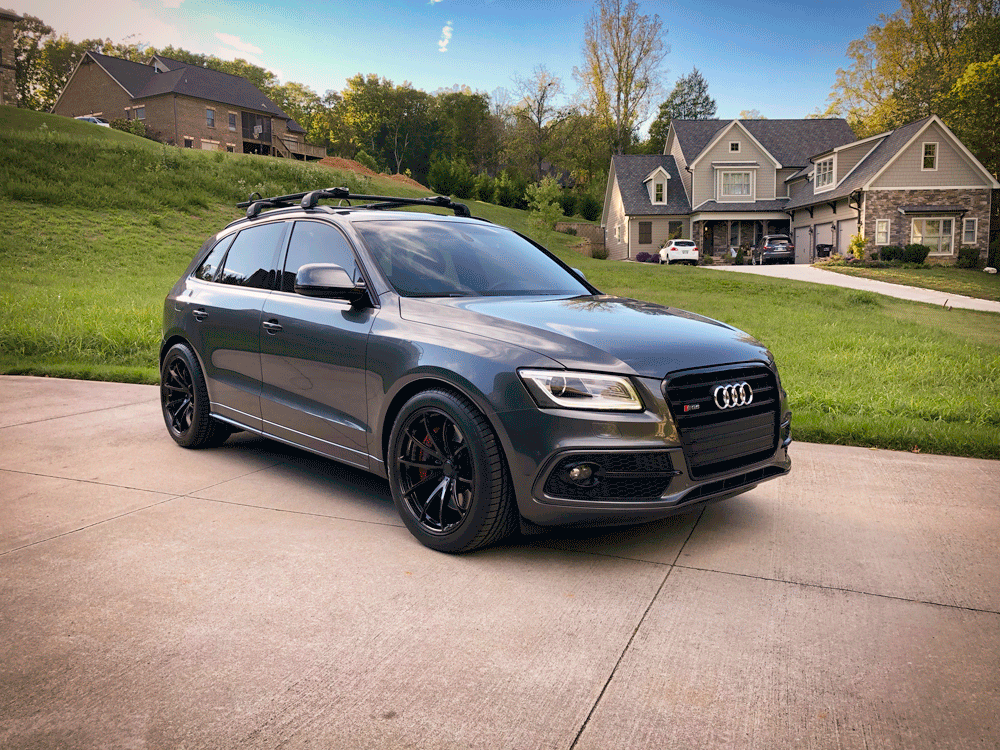 photo 1 Audi SQ5 custom wheels Rays Volk G25 20x10.0, ET +25, tire size 275/40 R20. x ET