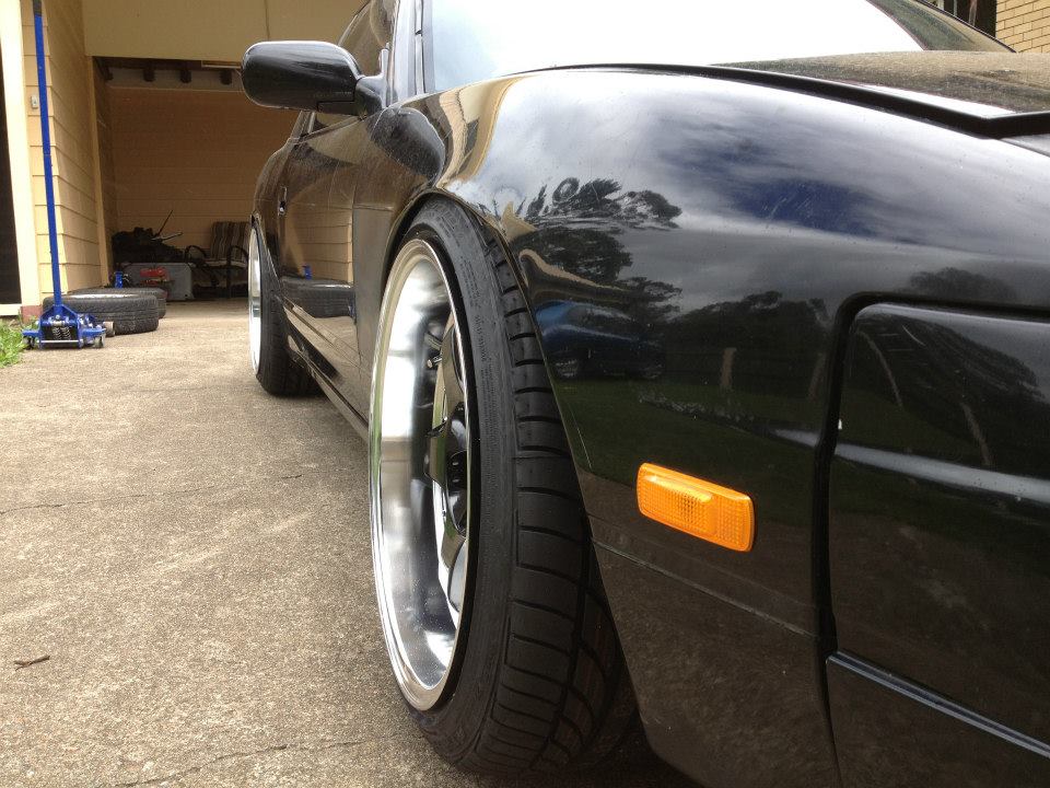 photo 5 Nissan S13 custom wheels WOLF  S1P 18x10.0, ET +15, tire size 235/40 R18. x ET