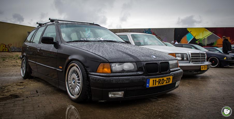 photo 6 BMW  318 custom wheels Fuchs (BMW) Styling 2021 17x8.0, ET +10, tire size 195/40 R17. 17x9.0 ET+19 205/40 R17