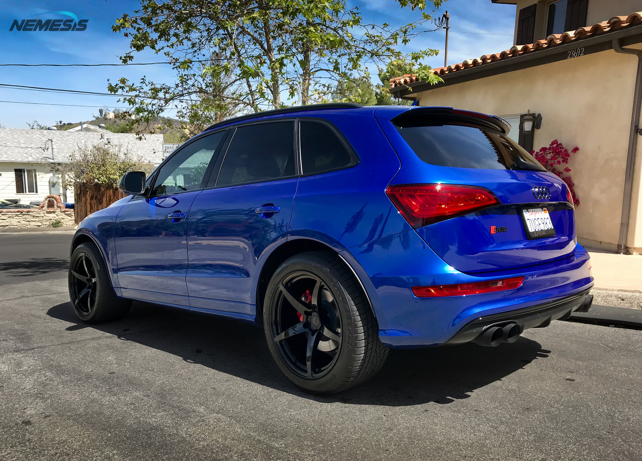 photo 1 Audi SQ5 custom wheels   20x10.5, ET +27, tire size 295/40 R20. x ET