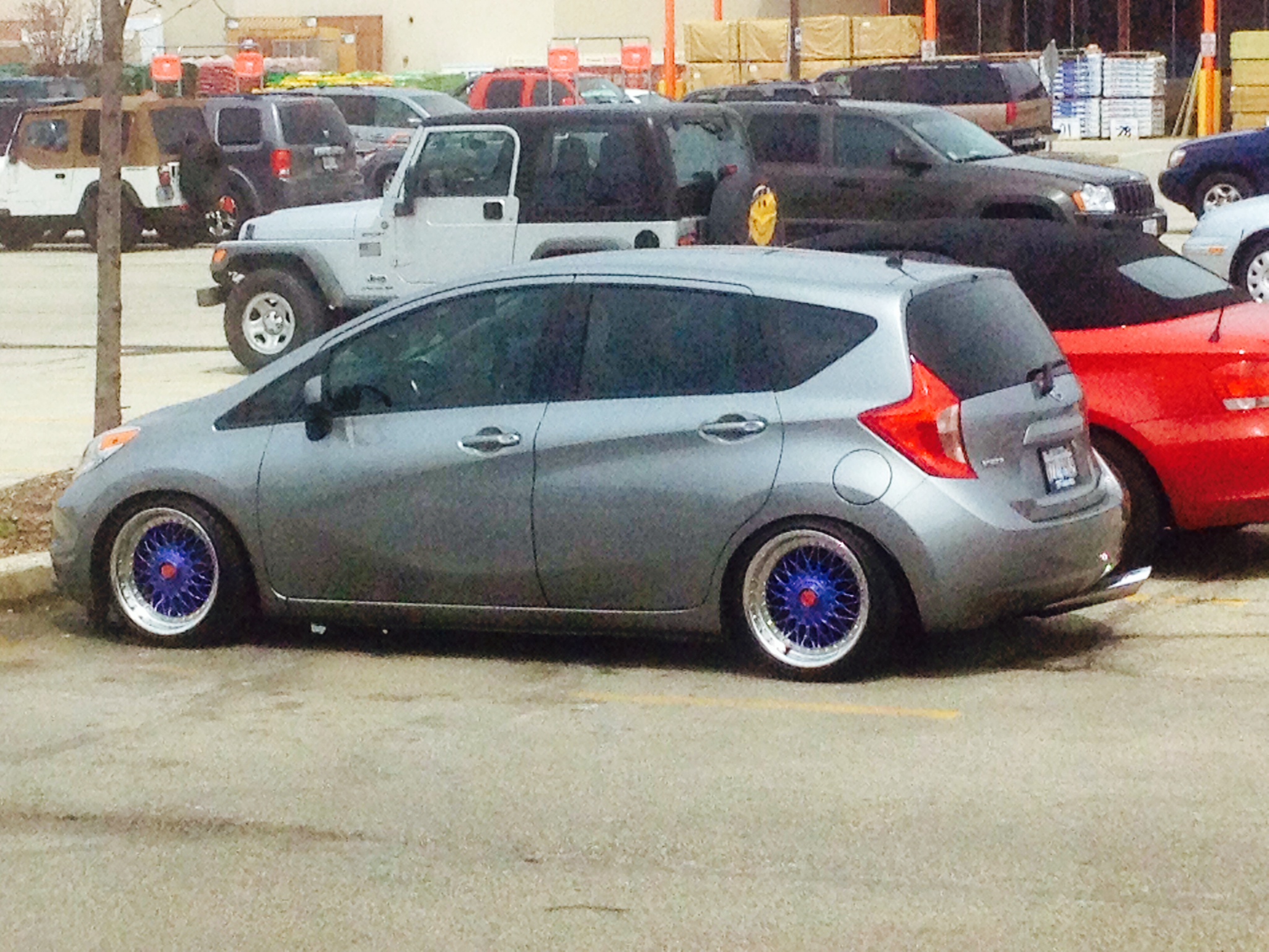 photo 2 Nissan Versa Note custom wheels BBS RC90 17x8.0, ET +20, tire size 205/40 R17. x ET