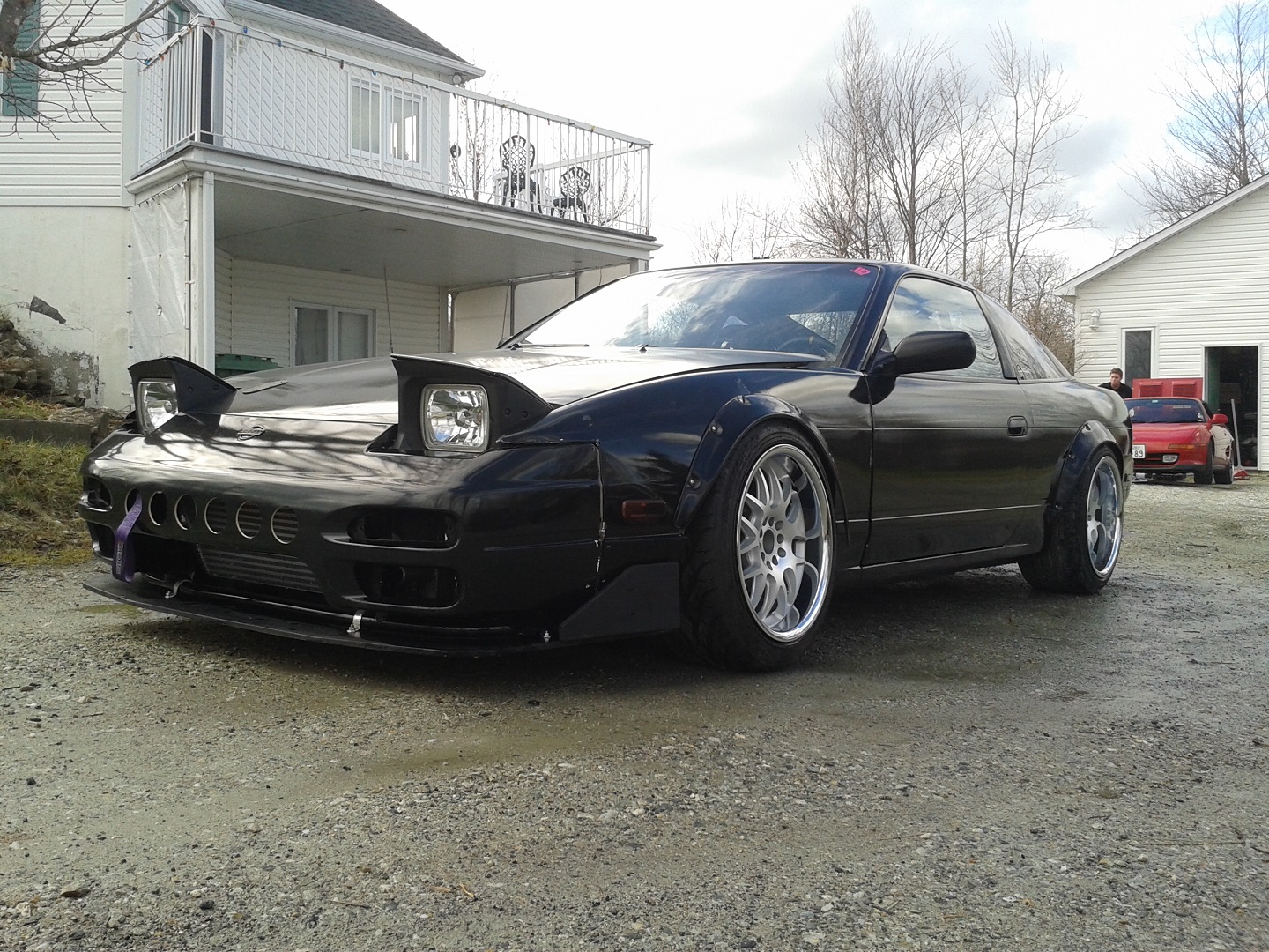 photo 2 Nissan S13 custom wheels xxr 526 17x9.0, ET +10, tire size 225/45 R17. 17x10.0 ET-10 245/40 R17
