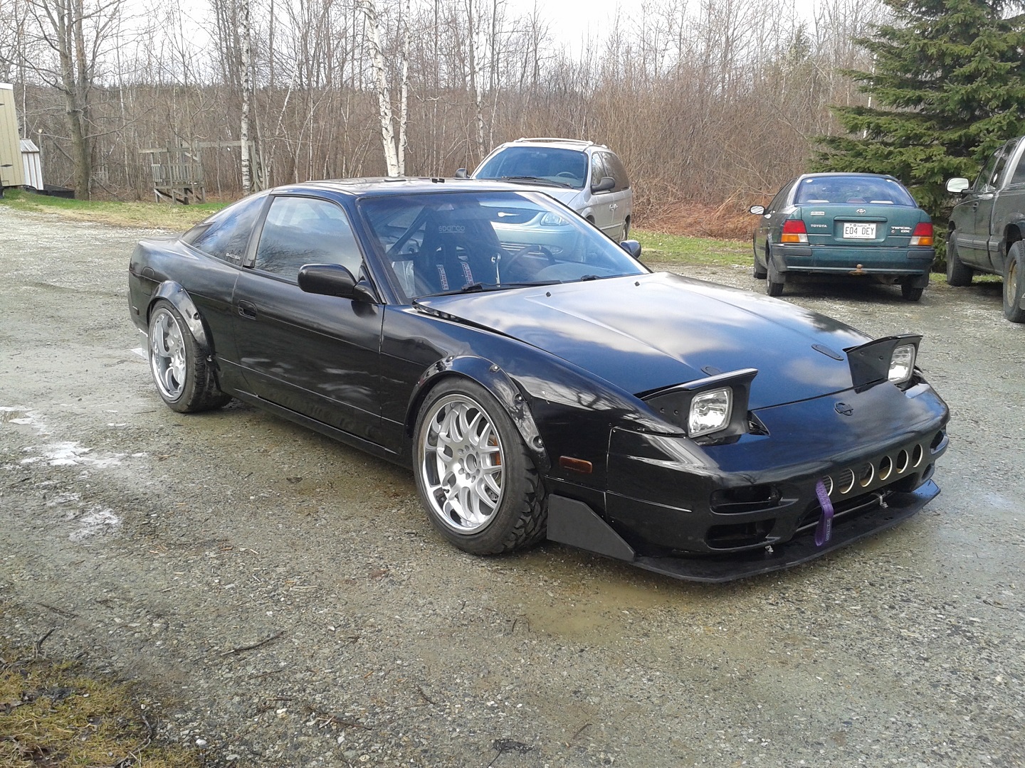 photo 3 Nissan S13 custom wheels xxr 526 17x9.0, ET +10, tire size 225/45 R17. 17x10.0 ET-10 245/40 R17