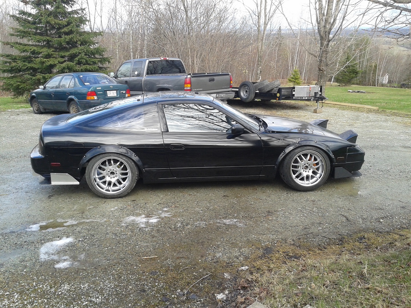 photo 4 Nissan S13 custom wheels xxr 526 17x9.0, ET +10, tire size 225/45 R17. 17x10.0 ET-10 245/40 R17