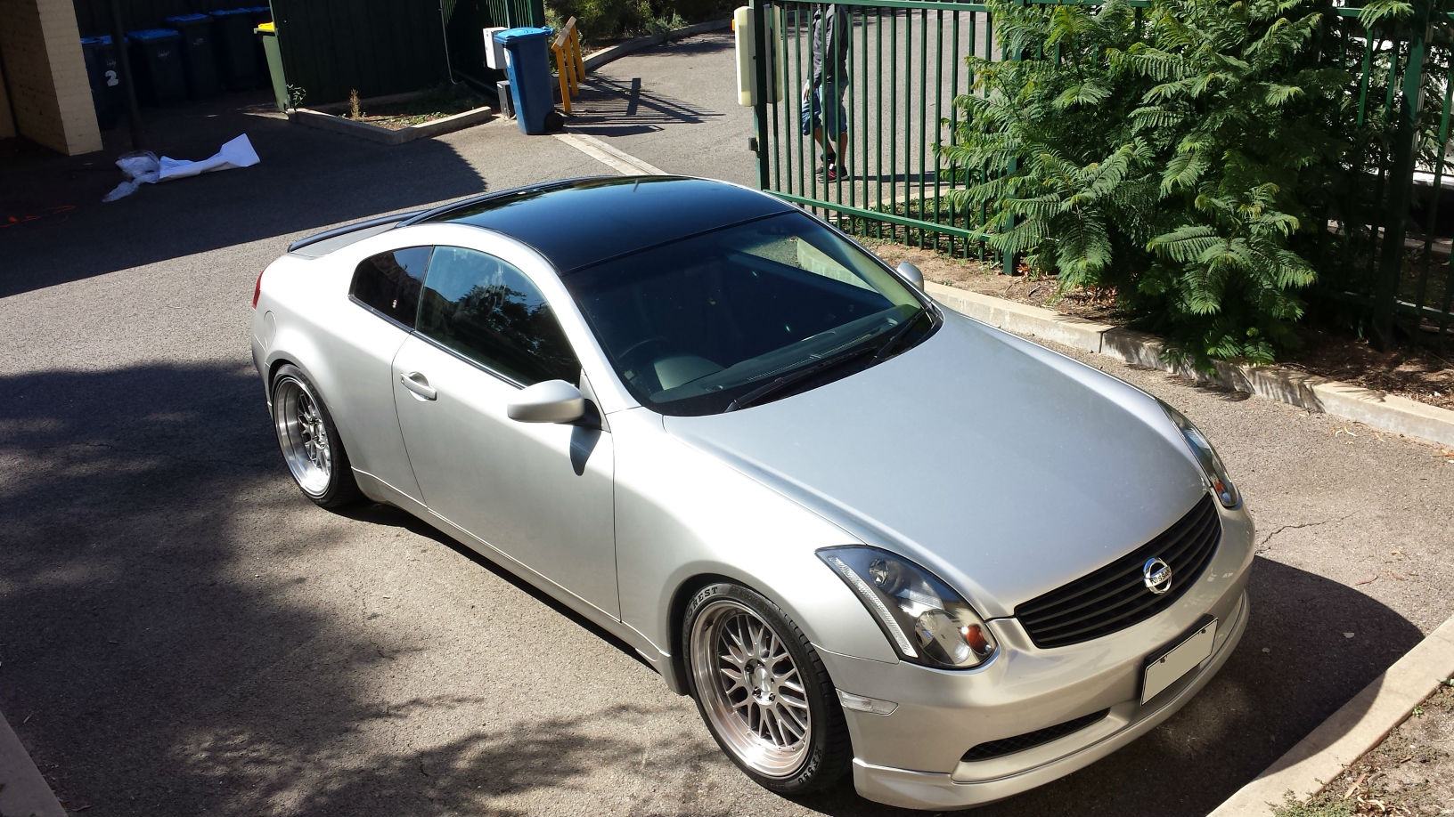 photo 1 Infiniti G35 custom wheels Varrstoen 1.1.2 19x9.5, ET +12, tire size 245/40 R19. 19x11.0 ET+25 275/35 R19