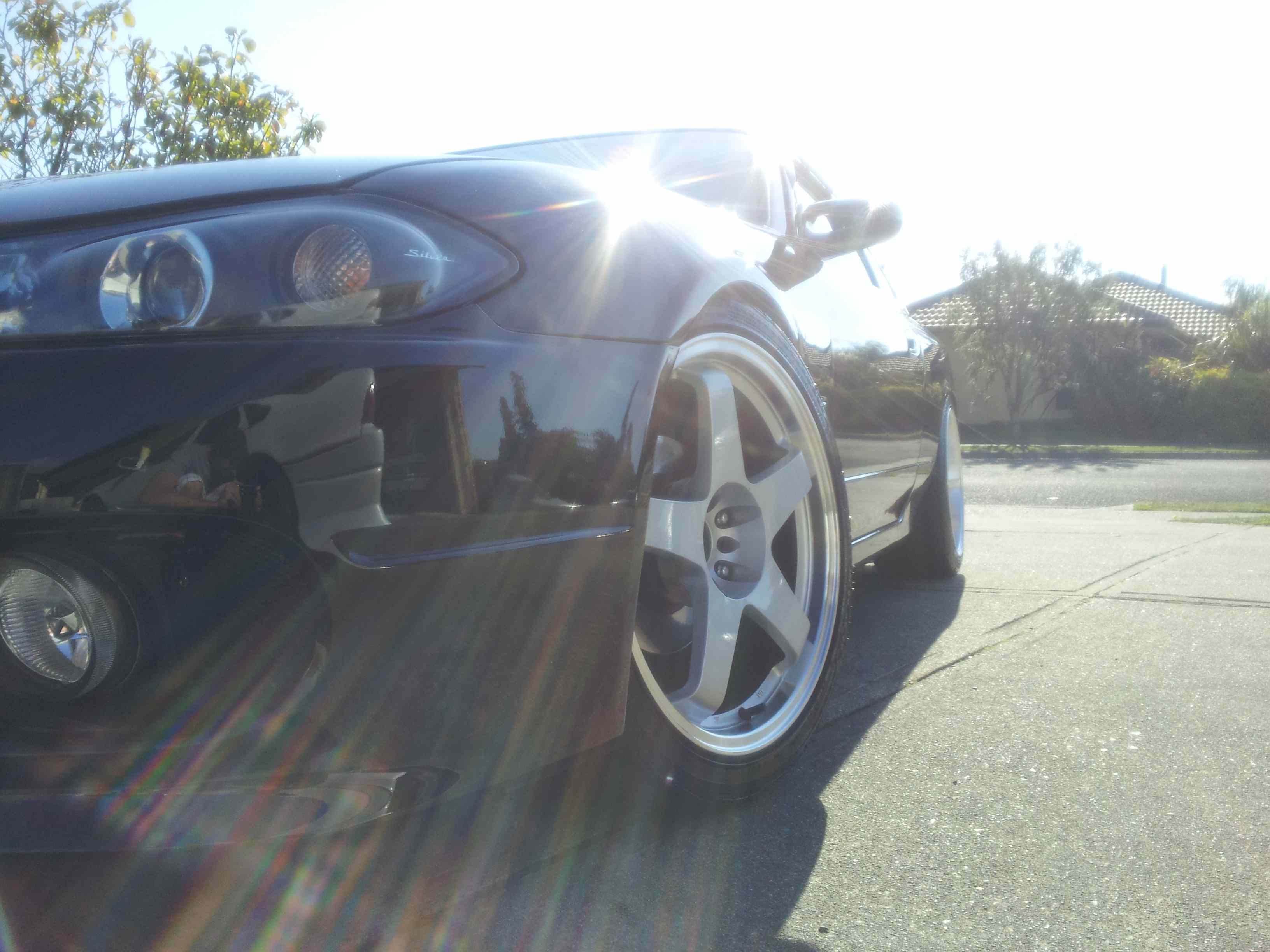 photo 1 Nissan S15 custom wheels Rota GTR 18x8.5, ET +20, tire size 235/40 R18. 18x9.5 ET+30 265/35 R18