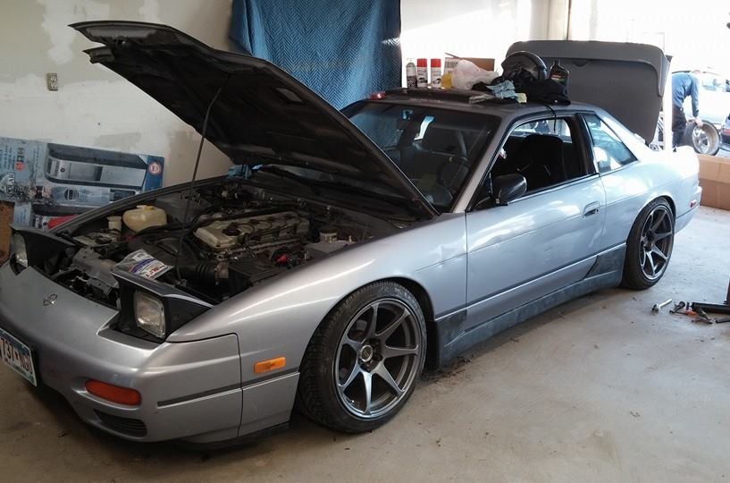 photo 1 Nissan S13 custom wheels MB Battle 17x9.5, ET +15, tire size 235/40 R17. x ET 225/45 R