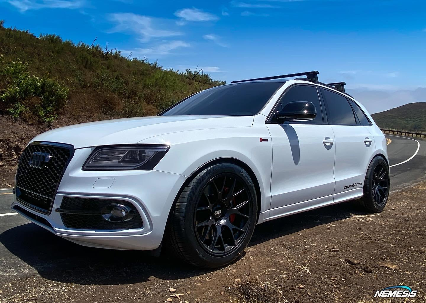 photo 1 Audi SQ5 custom wheels 20x10.5, ET +25, tire size 295/40 R20. x ET