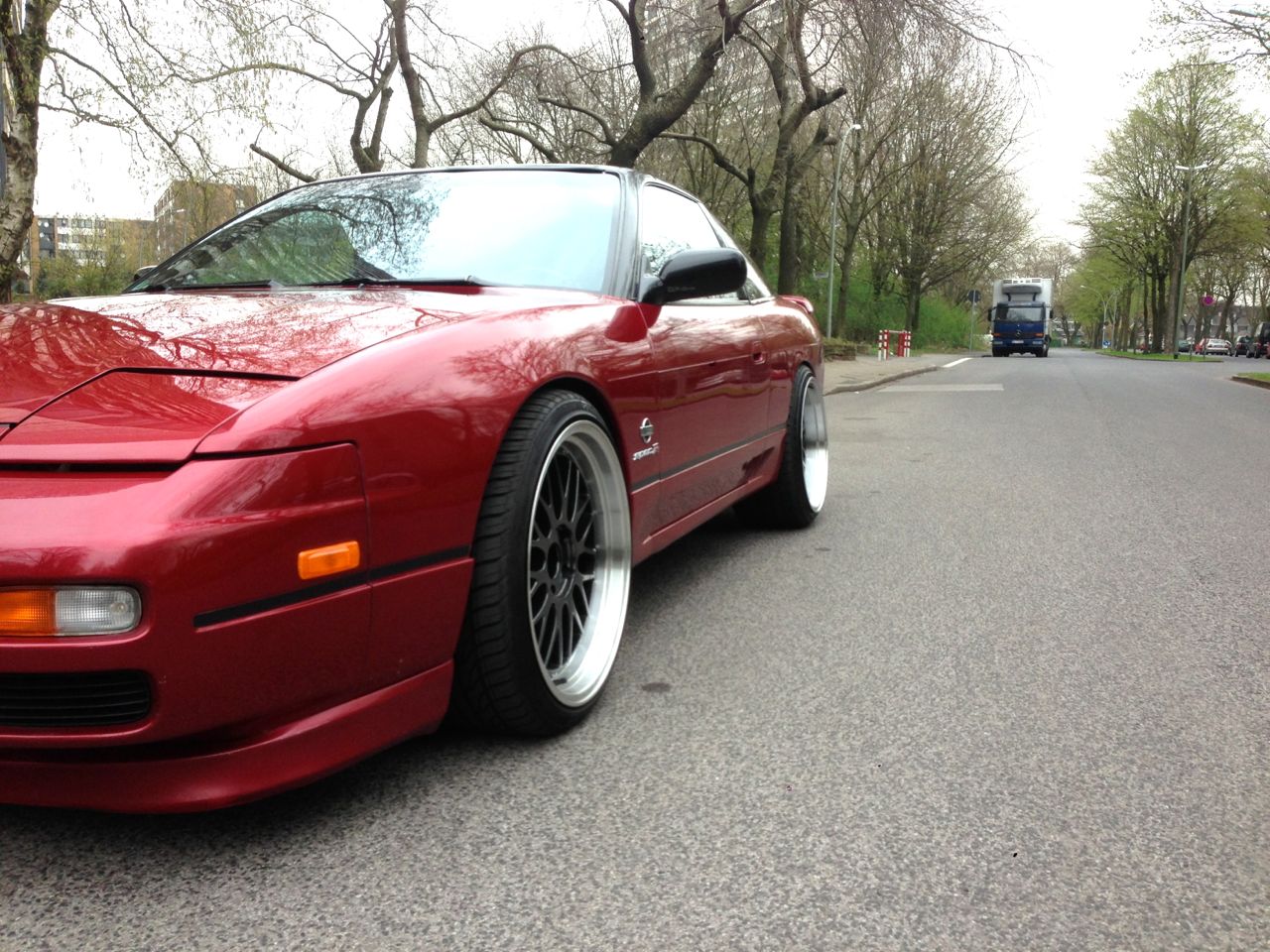 photo 1 Nissan S13 custom wheels varrestoen  apex 100 19x9.5, ET +20, tire size 235/35 R19. 19x ET+20 265/30 R19