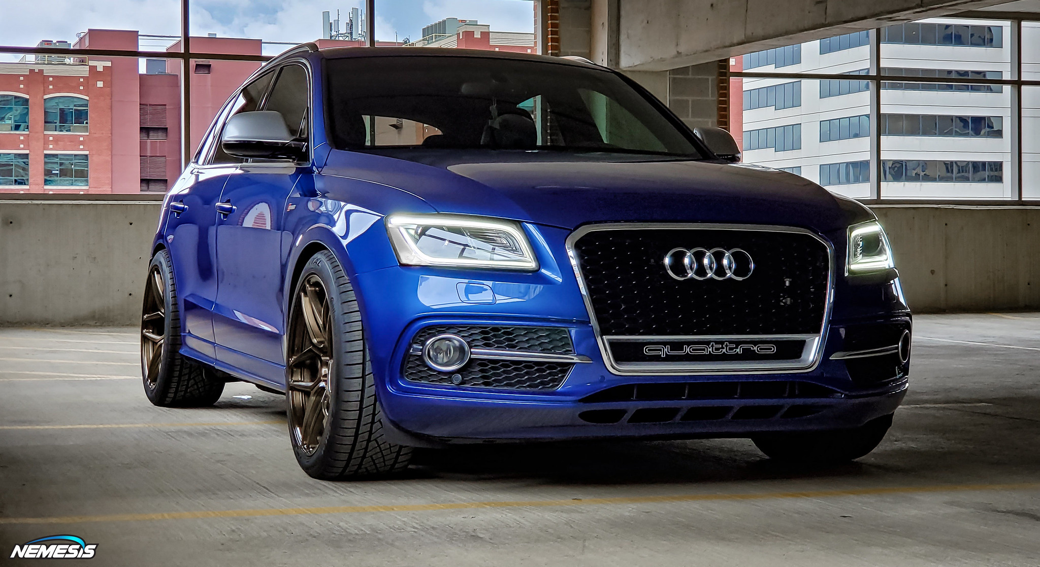 photo 1 Audi SQ5 custom wheels  RZ053 21x10.5, ET +25, tire size 295/35 R21. x ET 