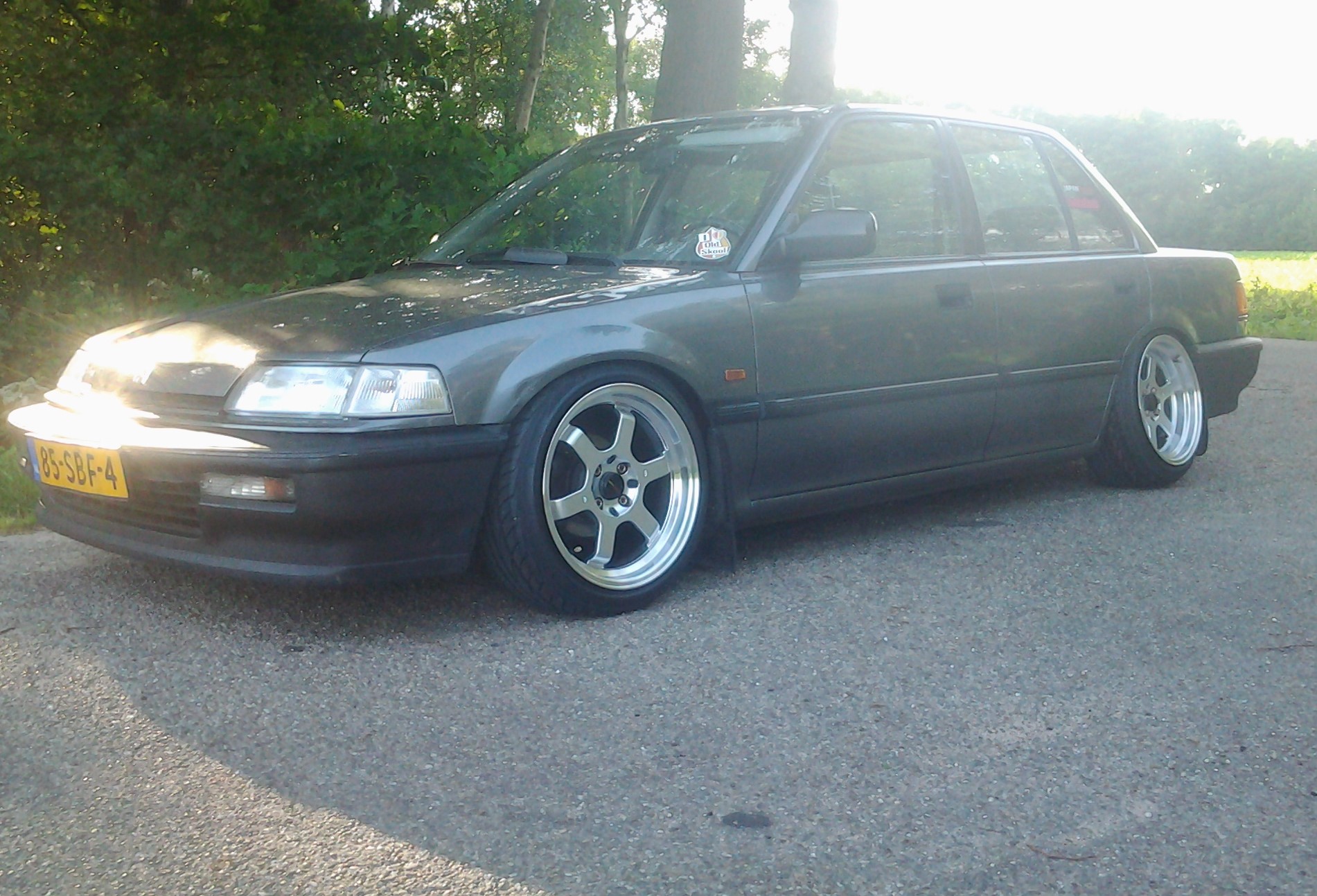 photo 1 Honda Civic custom wheels japan racing jr12 16x8.0, ET +10, tire size 175/50 R16. 16x9.0 ET+15 195/45 R16