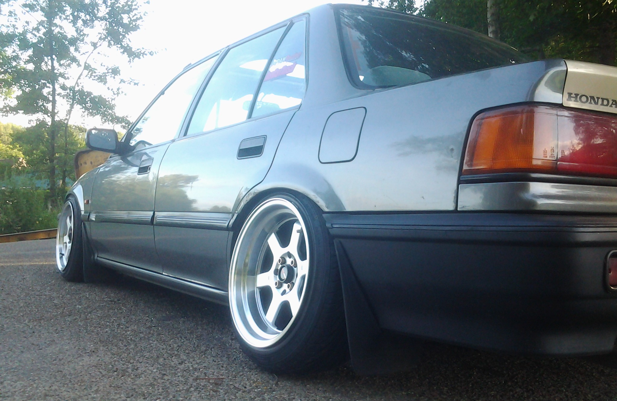 photo 2 Honda Civic custom wheels japan racing jr12 16x8.0, ET +10, tire size 175/50 R16. 16x9.0 ET+15 195/45 R16