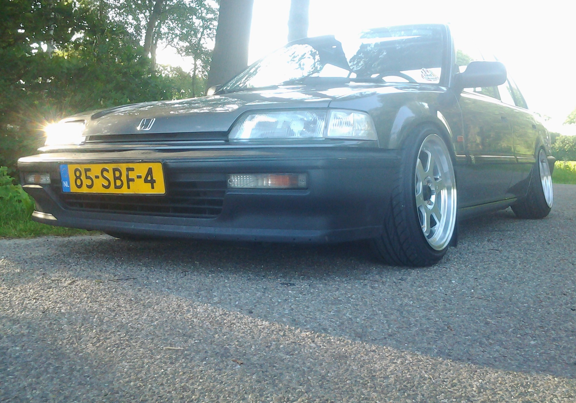 photo 4 Honda Civic custom wheels japan racing jr12 16x8.0, ET +10, tire size 175/50 R16. 16x9.0 ET+15 195/45 R16