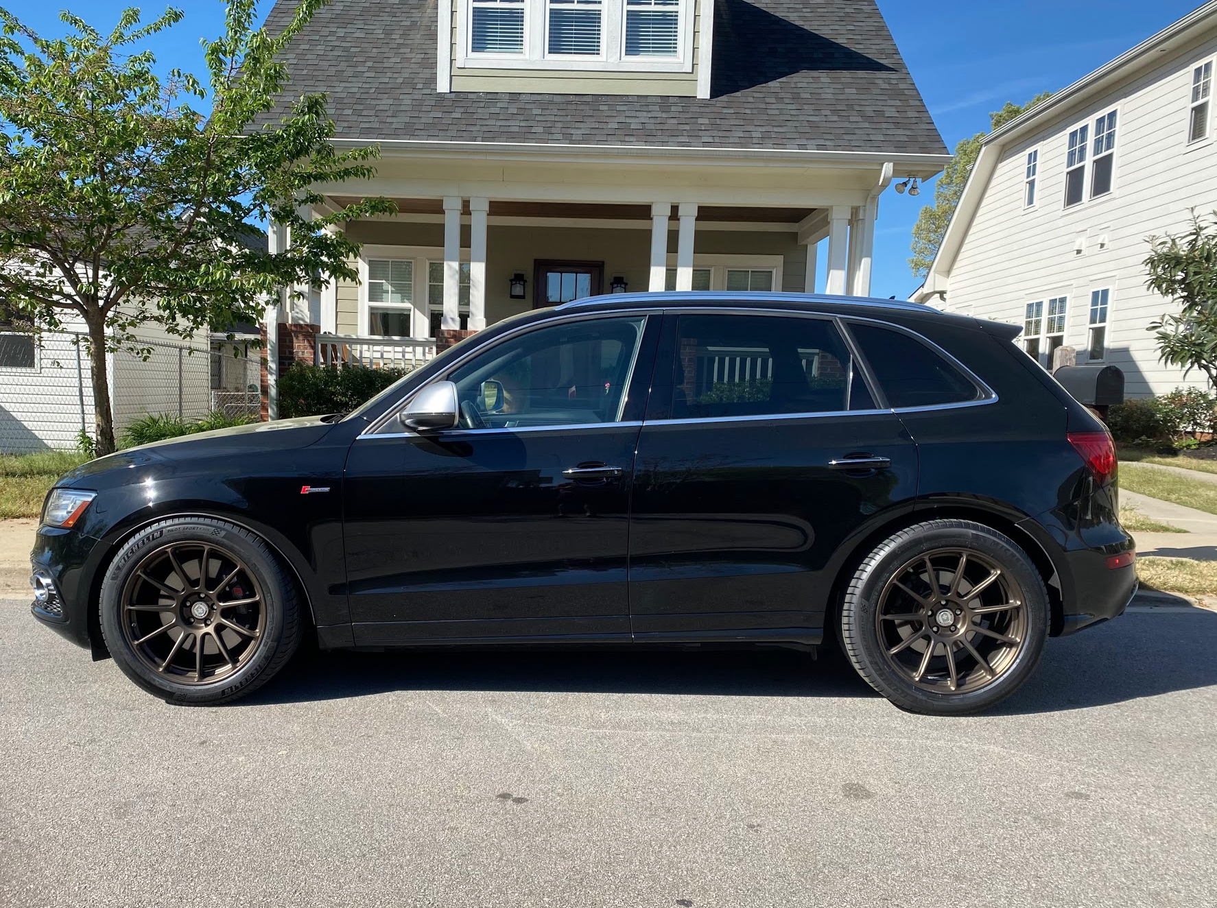 photo 1 Audi SQ5 custom wheels 20x10.5, ET +28, tire size 295/40 R20. x ET