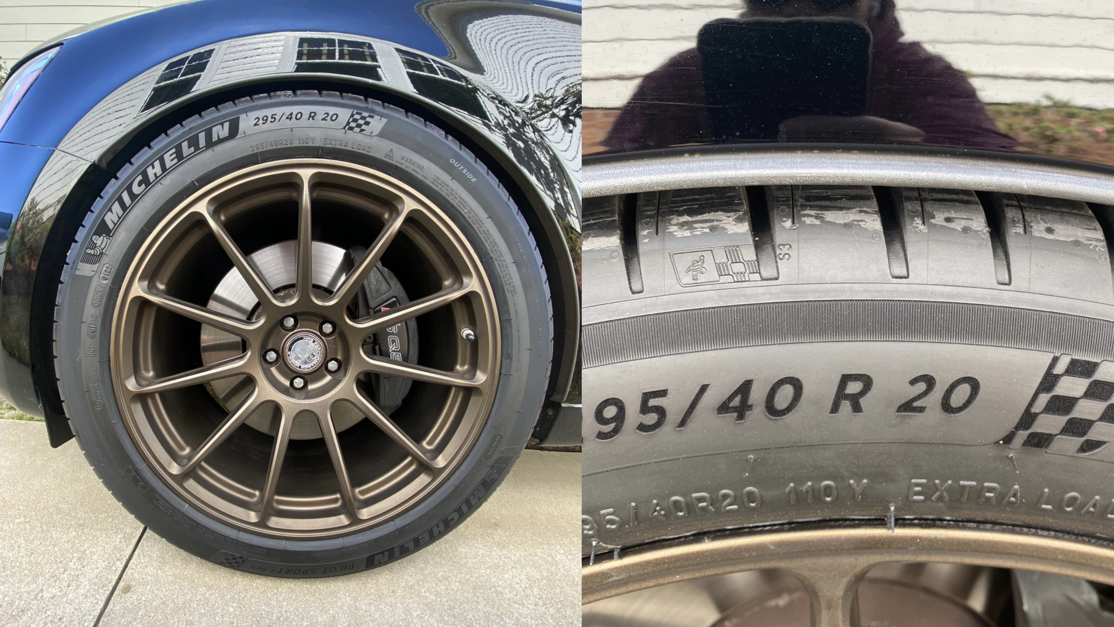 photo 2 Audi SQ5 custom wheels 20x10.5, ET +28, tire size 295/40 R20. x ET