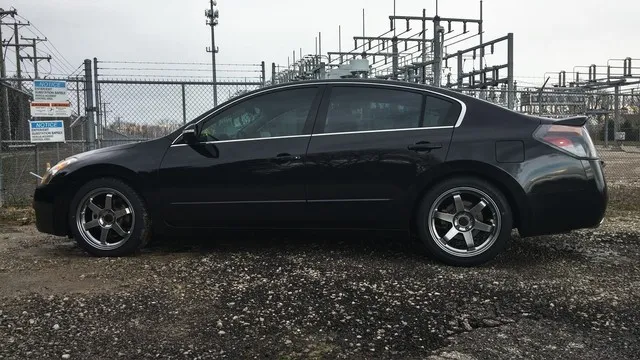 photo 2 Nissan Altima custom wheels 18x8.0, ET +35, tire size 235/45 R18. x ET