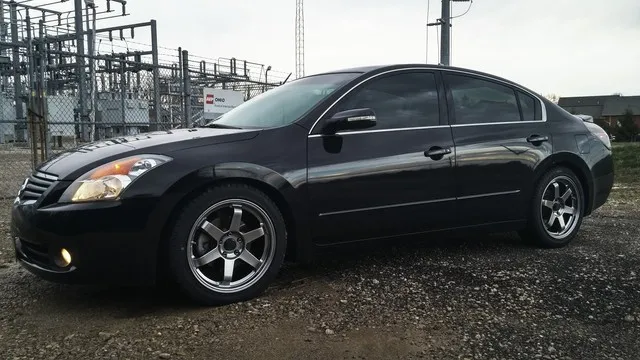 photo 1 Nissan Altima custom wheels 18x8.0, ET +35, tire size 235/45 R18. x ET