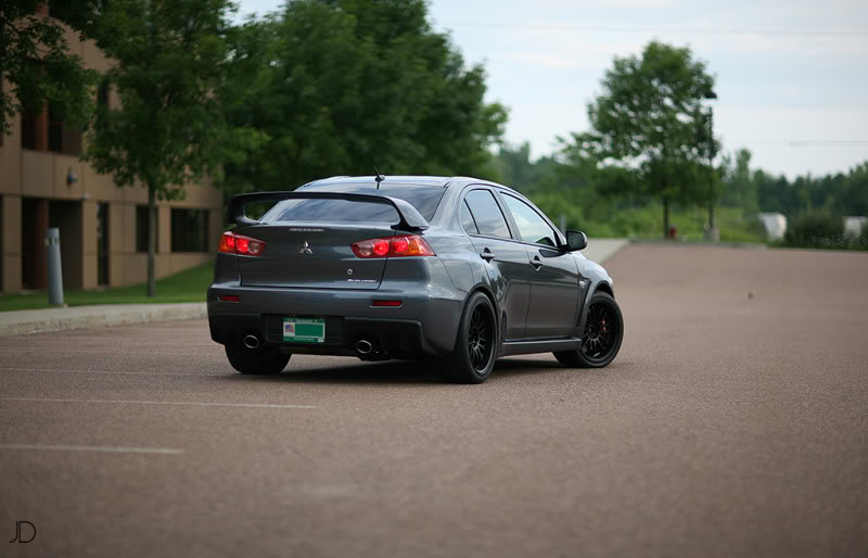 photo 2 Mitsubishi Lancer Evolution custom wheels   18x10.0, ET +20, tire size 275/35 R18. x ET