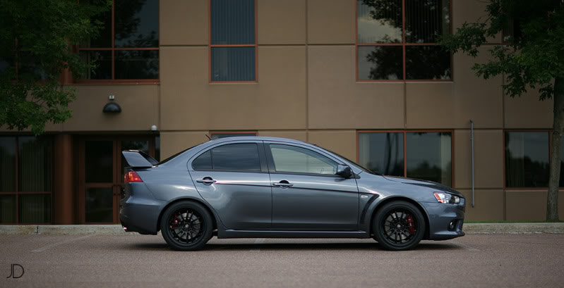 photo 3 Mitsubishi Lancer Evolution custom wheels   18x10.0, ET +20, tire size 275/35 R18. x ET