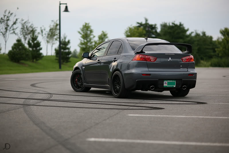 photo 4 Mitsubishi Lancer Evolution custom wheels   18x10.0, ET +20, tire size 275/35 R18. x ET