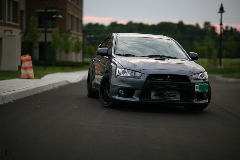 photo 6 Mitsubishi Lancer Evolution custom wheels   18x10.0, ET +20, tire size 275/35 R18. x ET