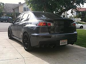 photo 2 Mitsubishi Lancer Evolution custom wheels   18x9.0, ET +20, tire size X R18. x ET
