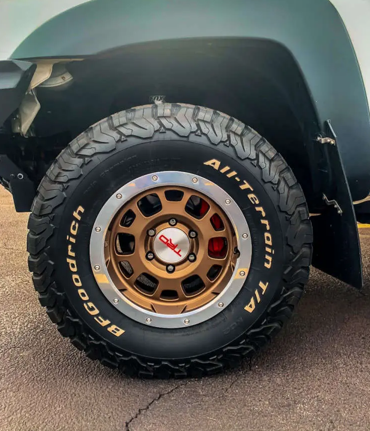 photo 4 Toyota Tacoma custom wheels TRD BAJA 16x10.5, ET -10, tire size 265/75 R16. x ET