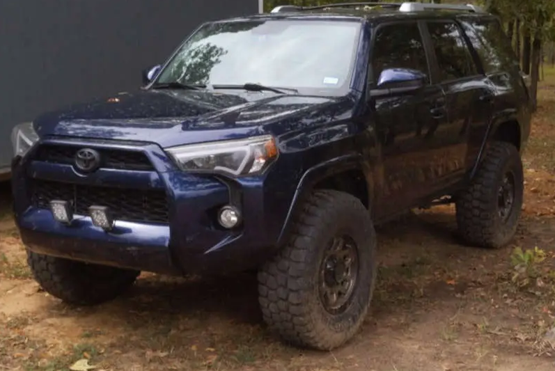 photo 1 Toyota 4Runner custom wheels   17x12.0, ET +1, tire size 35X12.5 R17. x ET