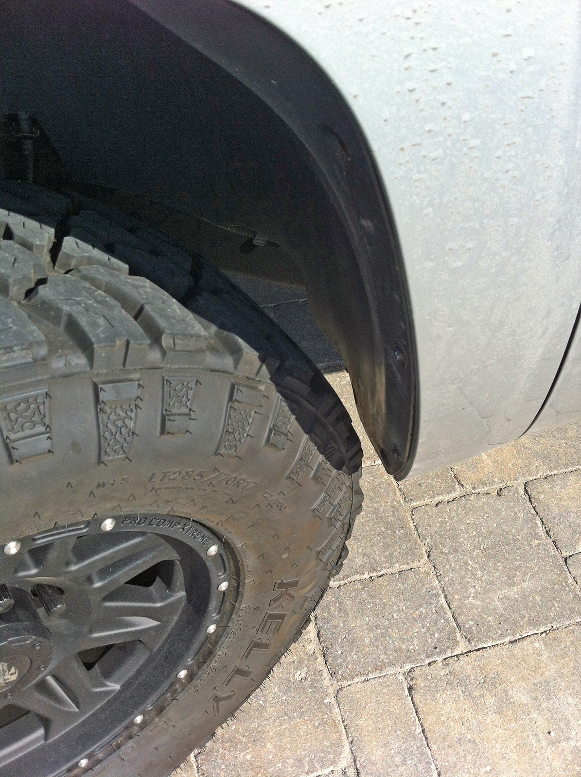 photo 4 Chevrolet Silverado 1500 custom wheels  7005 17x8.0, ET 0, tire size 285/70 R17. x ET