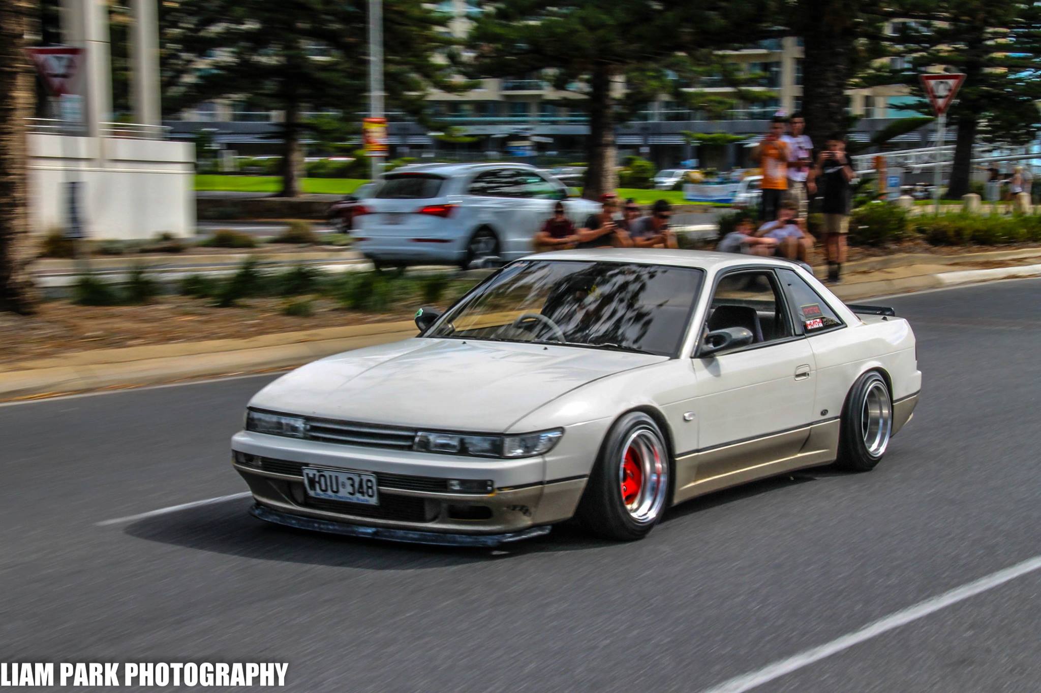 photo 1 Nissan S13 custom wheels Riverside R106 14x8.0, ET -23, tire size 185/55 R14. 14x9.0 ET-19 