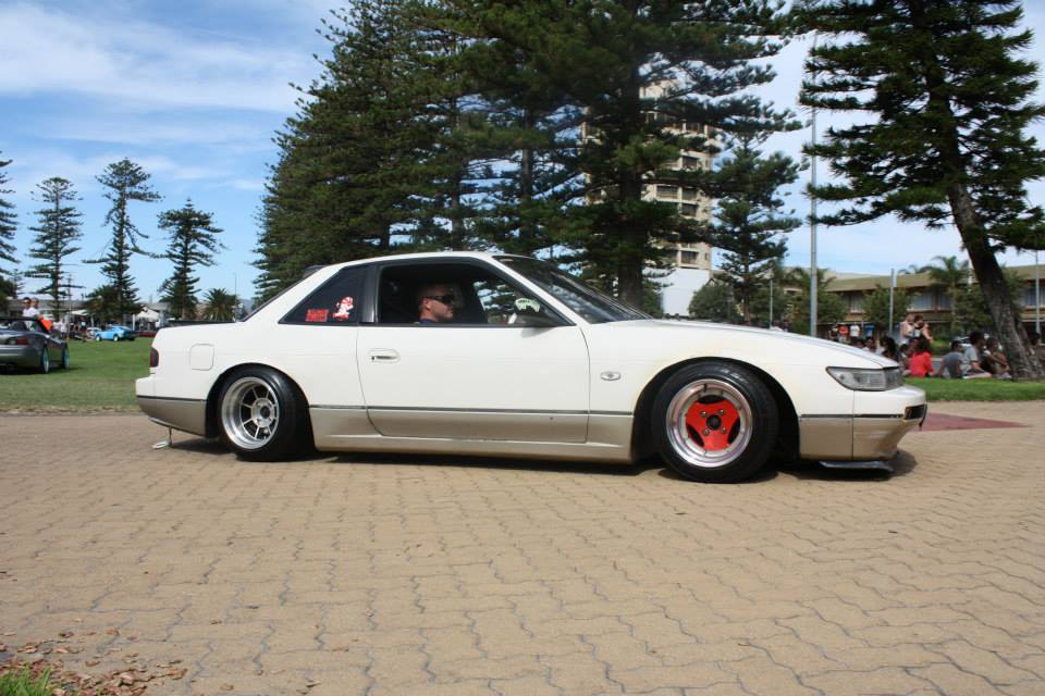 photo 3 Nissan S13 custom wheels Riverside R106 14x8.0, ET -23, tire size 185/55 R14. 14x9.0 ET-19 