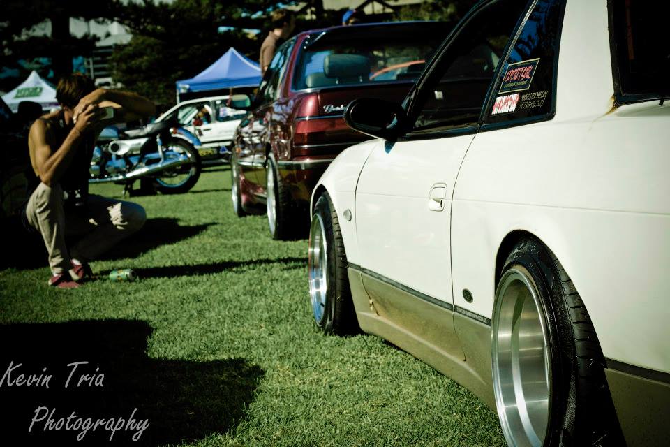photo 4 Nissan S13 custom wheels Riverside R106 14x8.0, ET -23, tire size 185/55 R14. 14x9.0 ET-19 